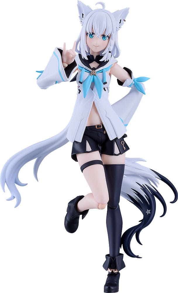 Hololive Production Figma Action Figure Shirakami Fubuki 15 cm Action figures