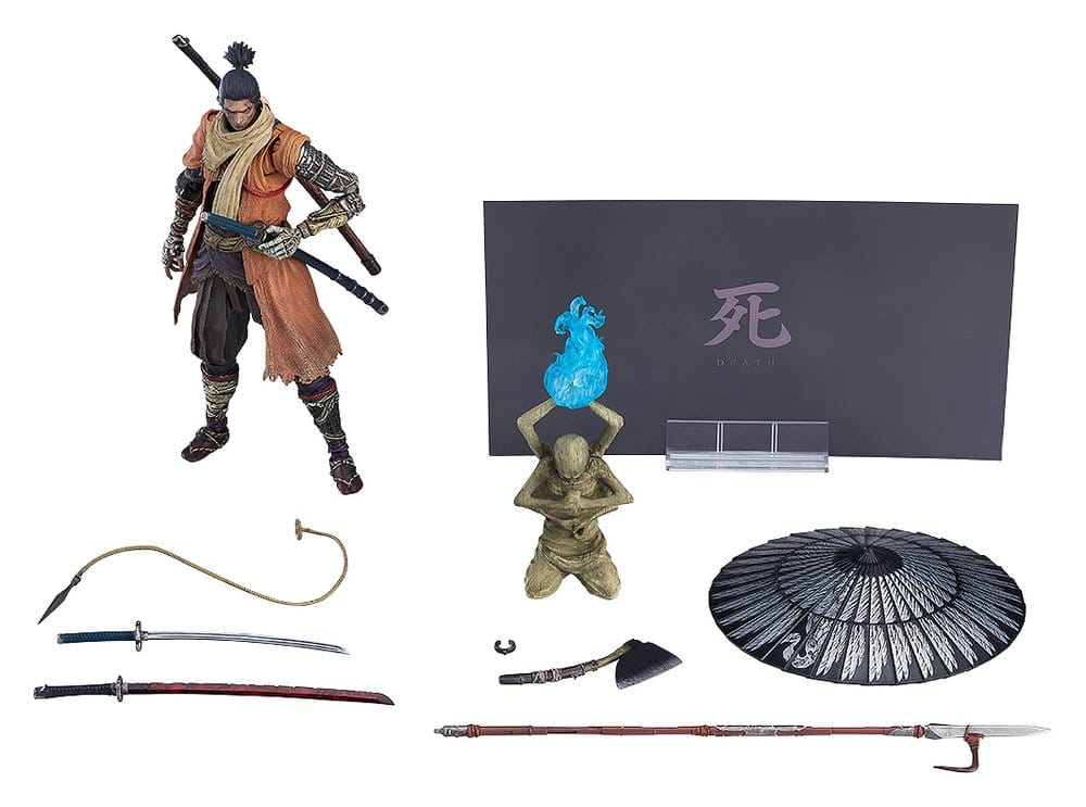 Sekiro: Shadows Die Twice Figma Action Figure Sekiro: DX Edition 16 cm
