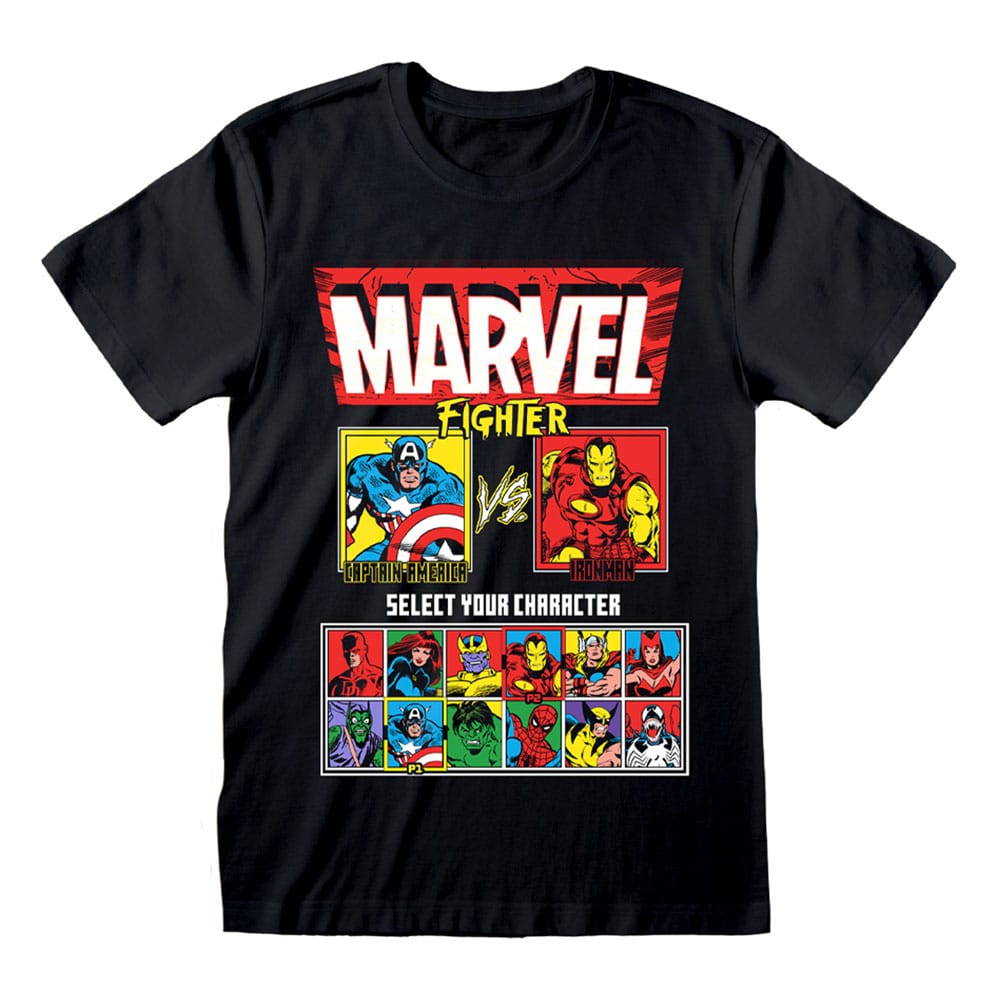 Marvel T-Shirt Vs. Screen