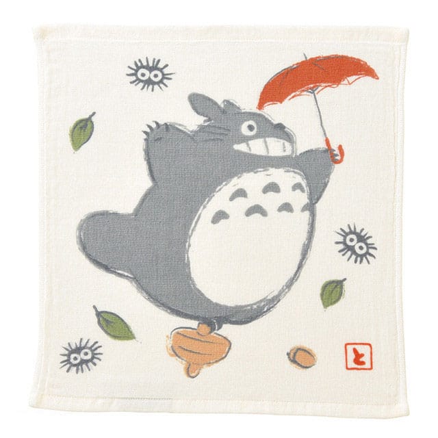 My Neighbor Totoro Imabari Mini Towel Totoro Umbrella Big 34 x 36 cm