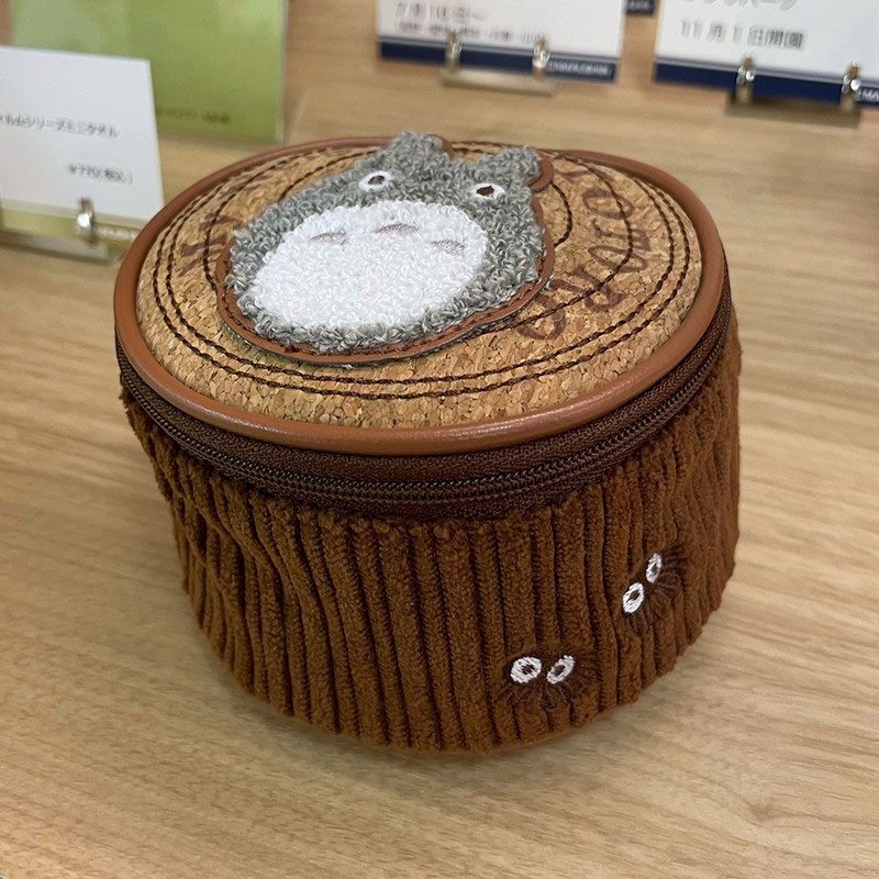 My Neighbor Totoro Coin Purse / Pouch Kurosuke Round Log Wallets