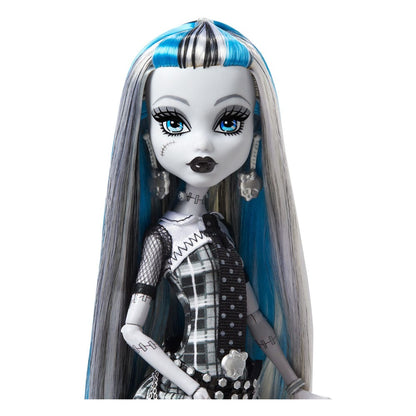 Monster High Reel Drama Doll Frankie Stein in Black And White Dolls