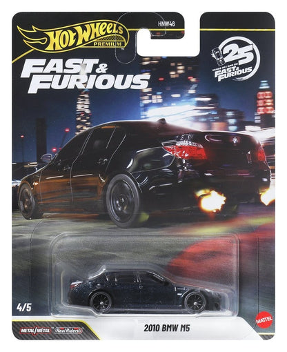 Fast & Furious Hot Wheels Premium Die-Cast Vehicles 1/64 979P Assortment (10)