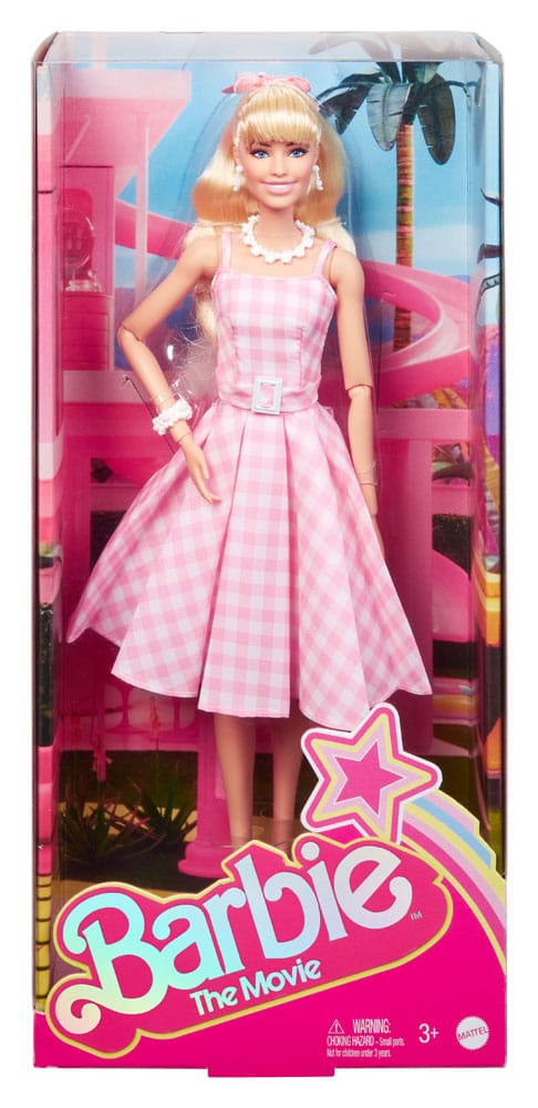 Barbie The Movie Doll Barbie in Pink Gingham Dress Dolls