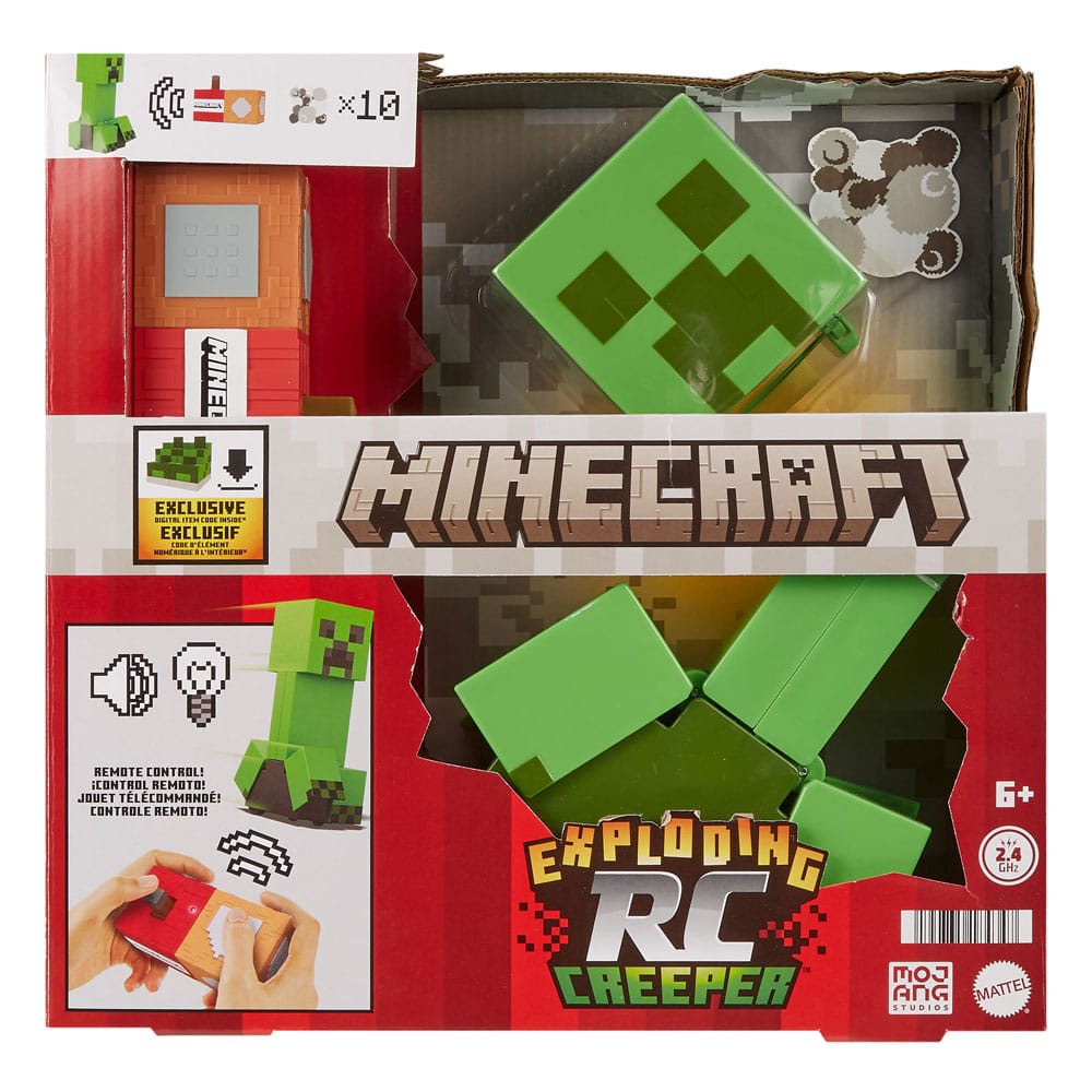 Minecraft Figure Exploding RC Creeper 25 cm R/C Toys