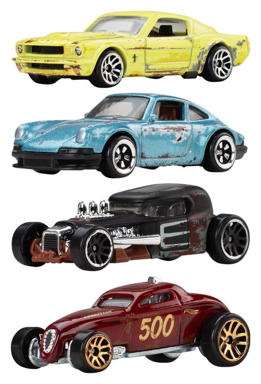 Hot Wheels Silver Series Die-Cast Vehicles 1/64 Vintage 979K Assortment (10)