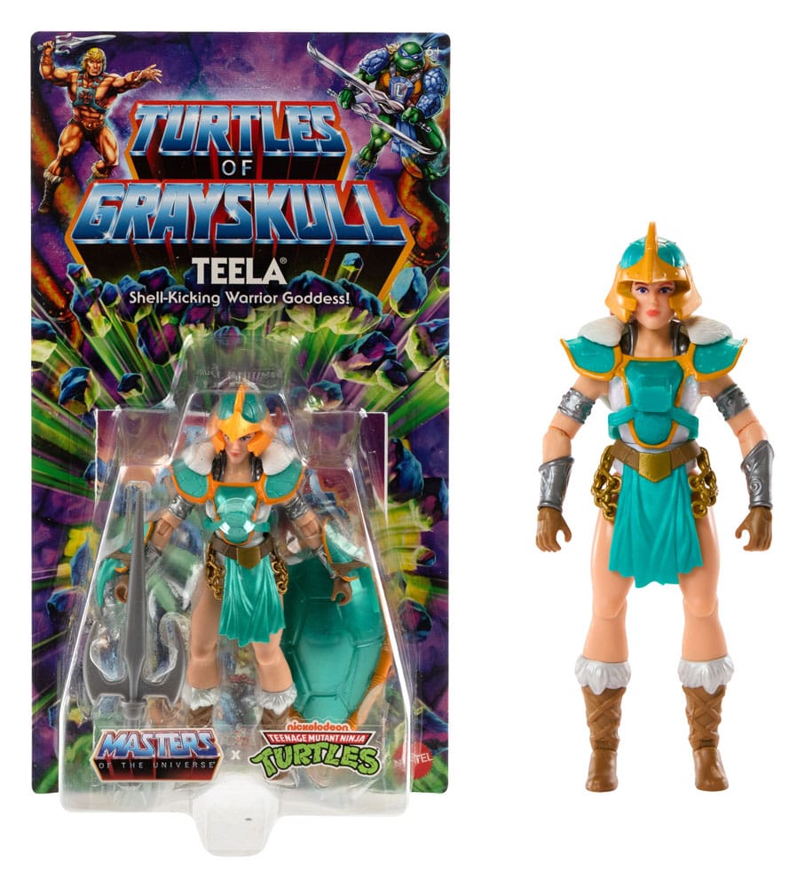 MOTU x TMNT: Turtles of Grayskull Action Figure Teela 14 cm Action figures