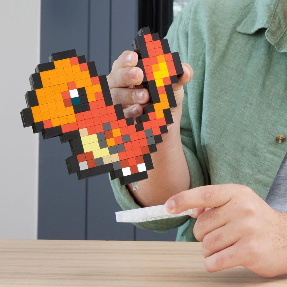 Pokémon MEGA Construction Set Charmander Pixel Art Construction kits