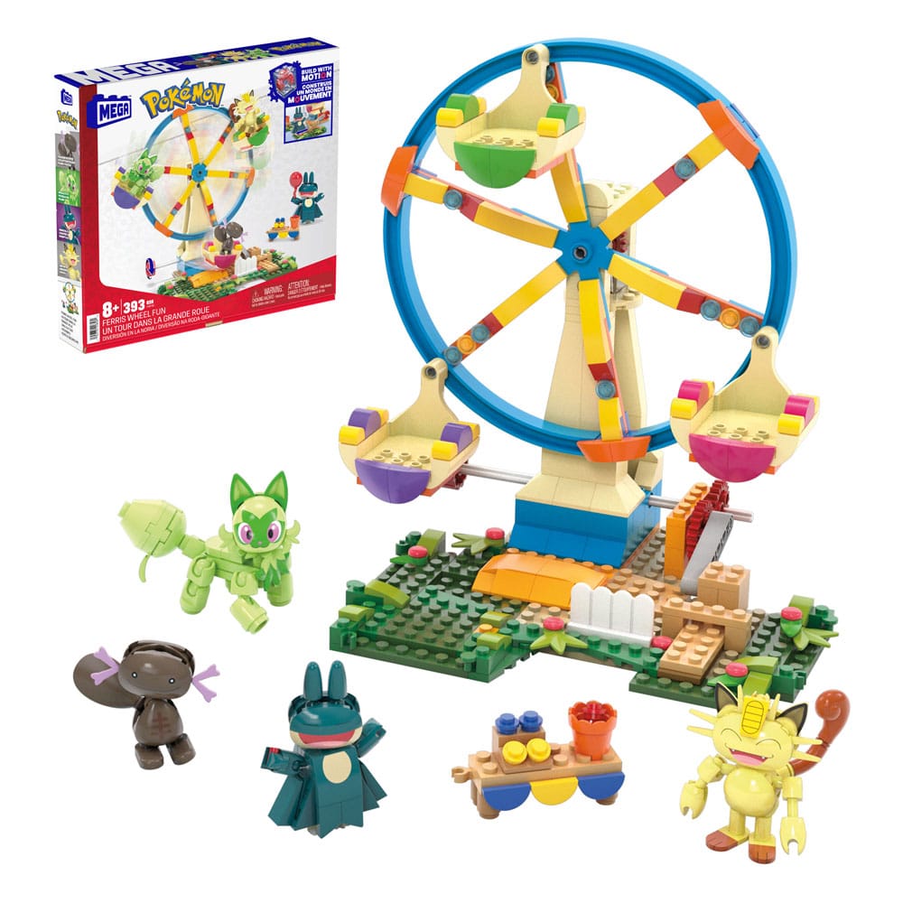 Pokémon MEGA Construction Set Ferris Wheel Fun Construction kits