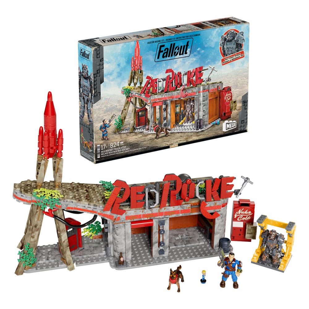 Fallout MEGA Construction Set Red Rocket Truck Stop Construction kits