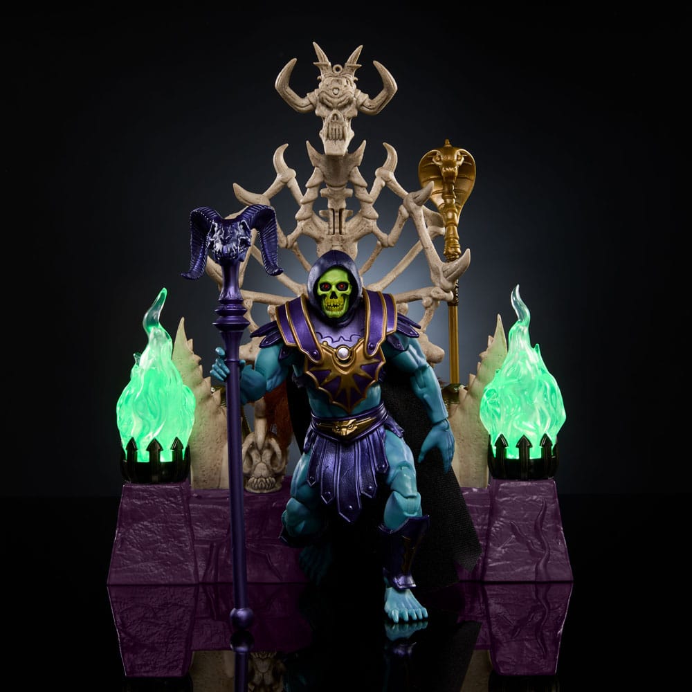 Masters of the Universe: New Eternia Masterverse Action Figure Skeletor & Throne 18 cm Action figures