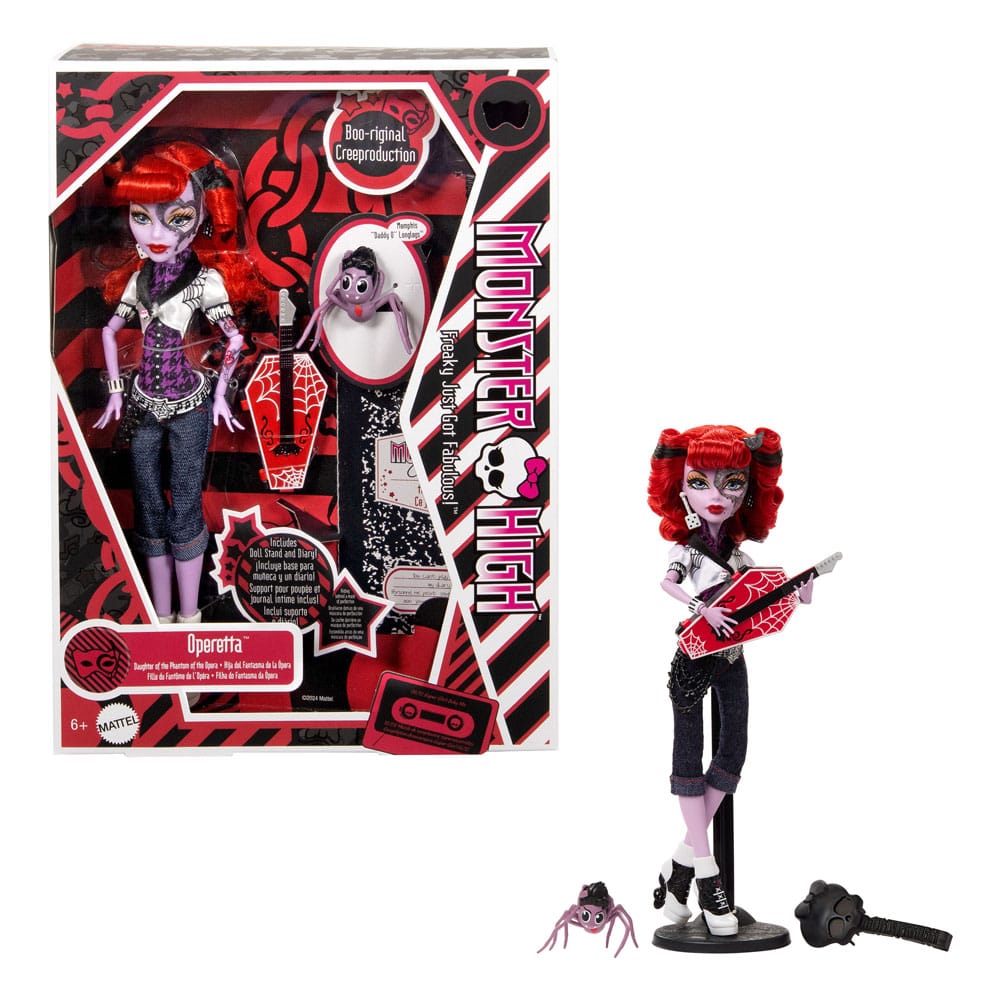 Monster High Boo-riginal Creeproduction Doll Operetta 25 cm