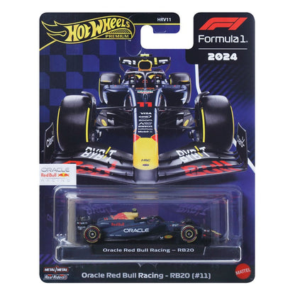 Formula 1 Hot Wheels Premium Diecast Vehicle 1/64 Oracle Red Bull Racing RB20 (#11) (Sergio Perez 2024) Vehicles