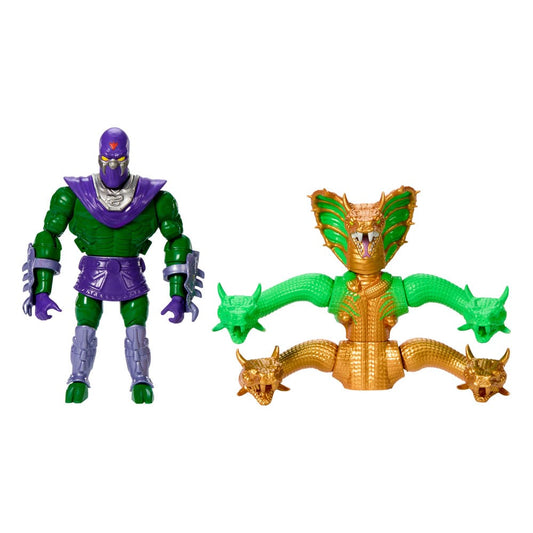 MOTU x TMNT: Turtles of Grayskull Deluxe Action Figure King Hiss 14 cm