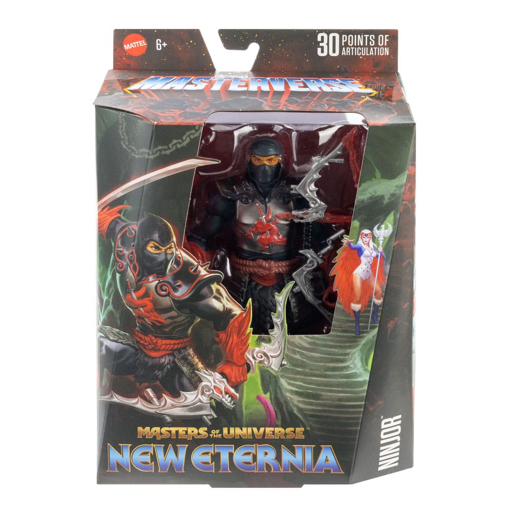 Masters of the Universe Core New Etheria Action Figure Ninjor 18 cm