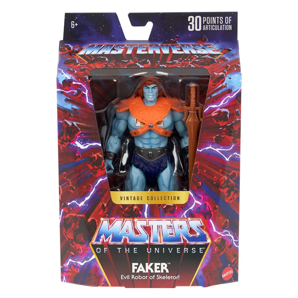 Masters of the Universe Masterverse Vintage Collection Action Figure Faker 18 cm