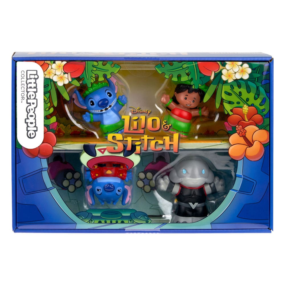 Lilo & Stich Fisher-Price Little People Collector Mini Figures 4-Pack 7 cm