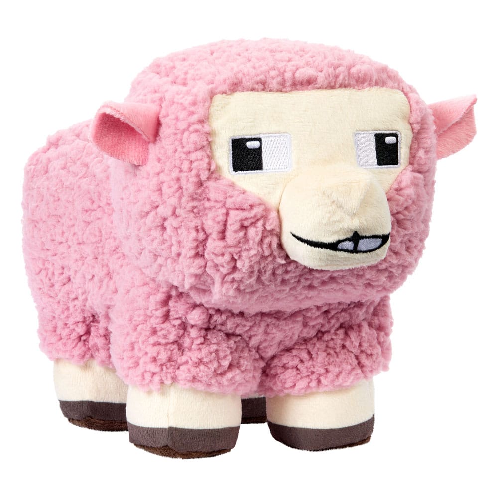A Minecraft Movie Plush Figure Pink Sheep 20 cm Plushes