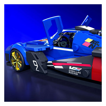 Mattel Brick Shop Hot Wheels Speed Series Building Set 1/32 Cadillac Project GTP Hypercar