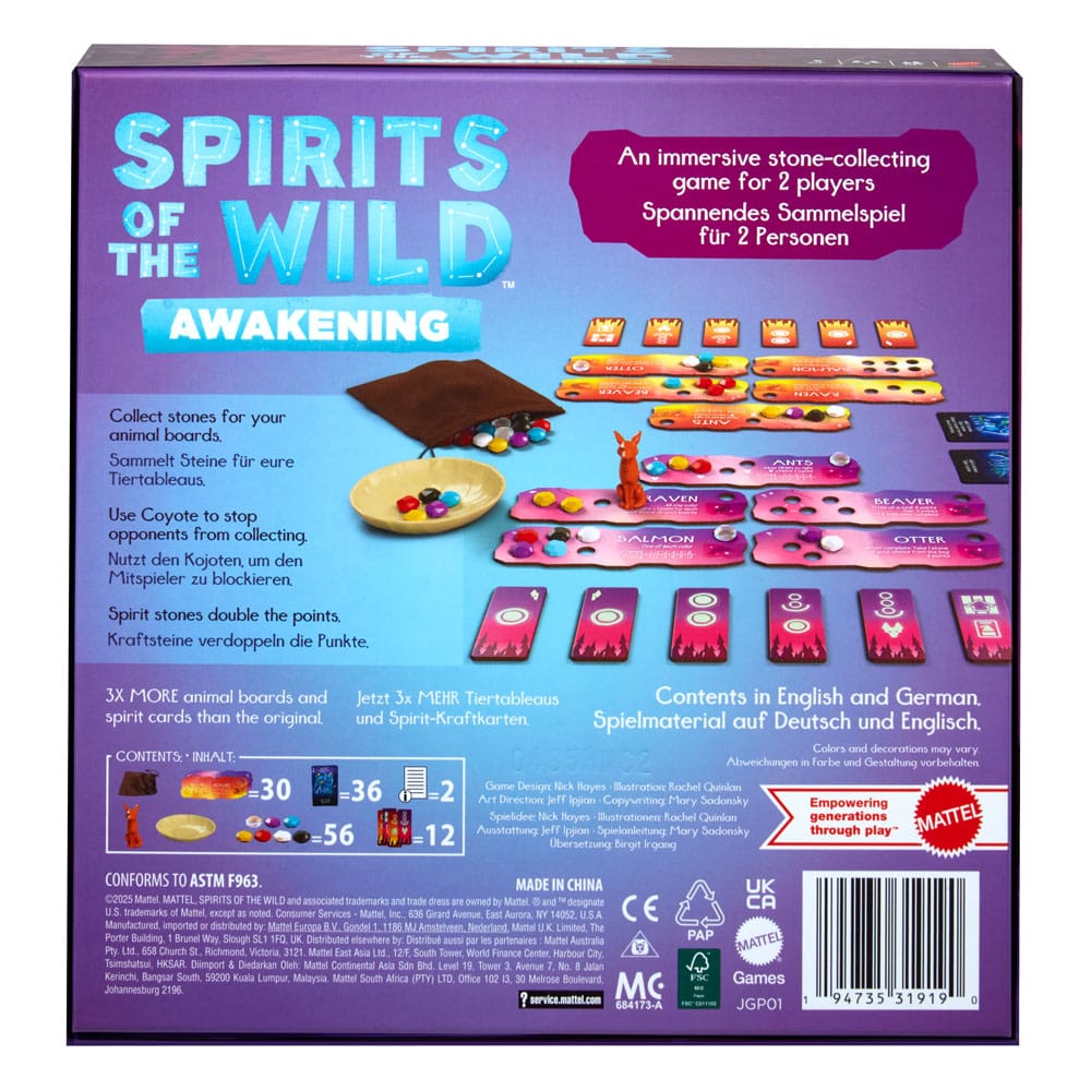 Spirits of the Wild: Awakening Boardgame (EN, DE)