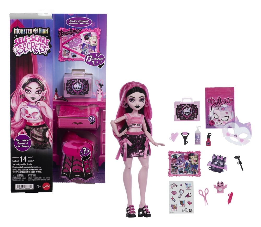 Monster High Self-Scare Secrets Doll Draculaura