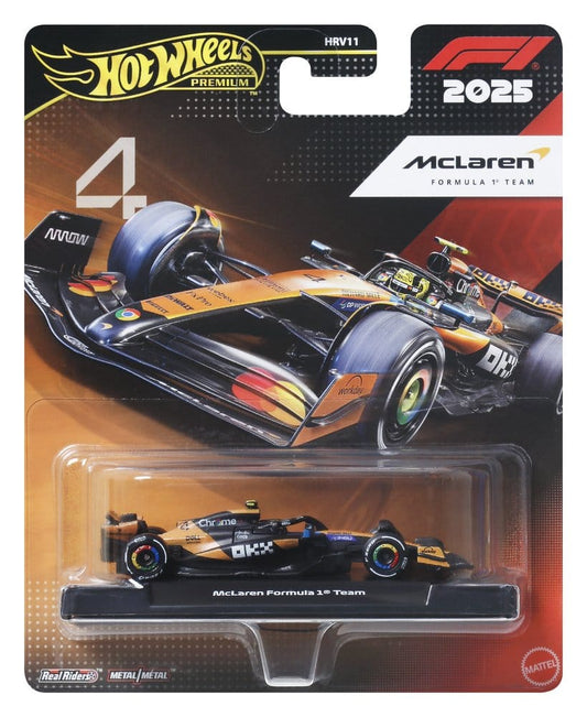 Formula 1 Hot Wheels Premium Die-Cast Vehicle 1:64 Team McLaren: Driver 2