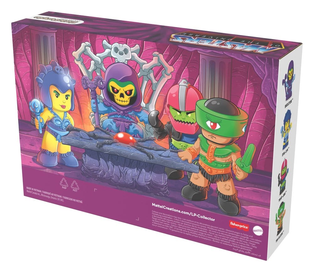 Masters of the Universe Little People Collector Mini Figure 4-Pack Evil Warriors 7 cm