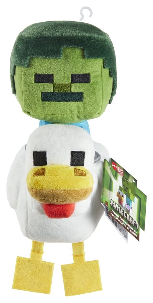 Minecraft Deluxe Plush Figure Chicken Jockey 20 cm