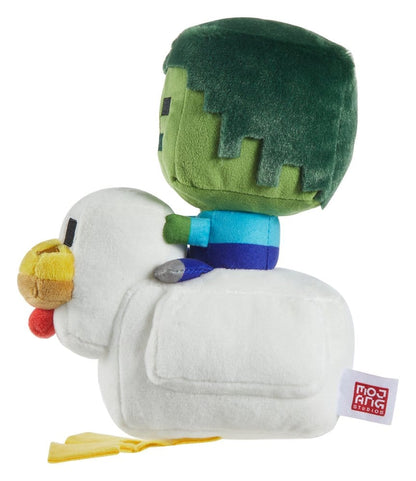 Minecraft Deluxe Plush Figure Chicken Jockey 20 cm