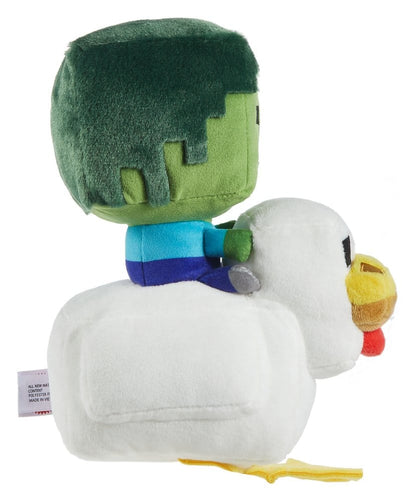 Minecraft Deluxe Plush Figure Chicken Jockey 20 cm