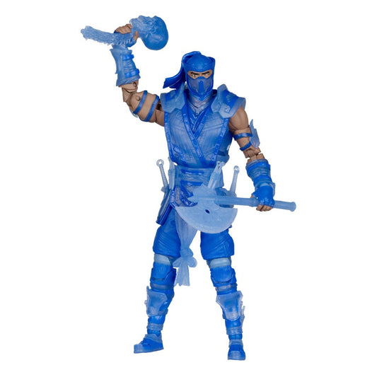 Mortal Kombat Action Figure Glow in the Dark Edition Sub-Zero (Gold Label) 18 cm Action figures