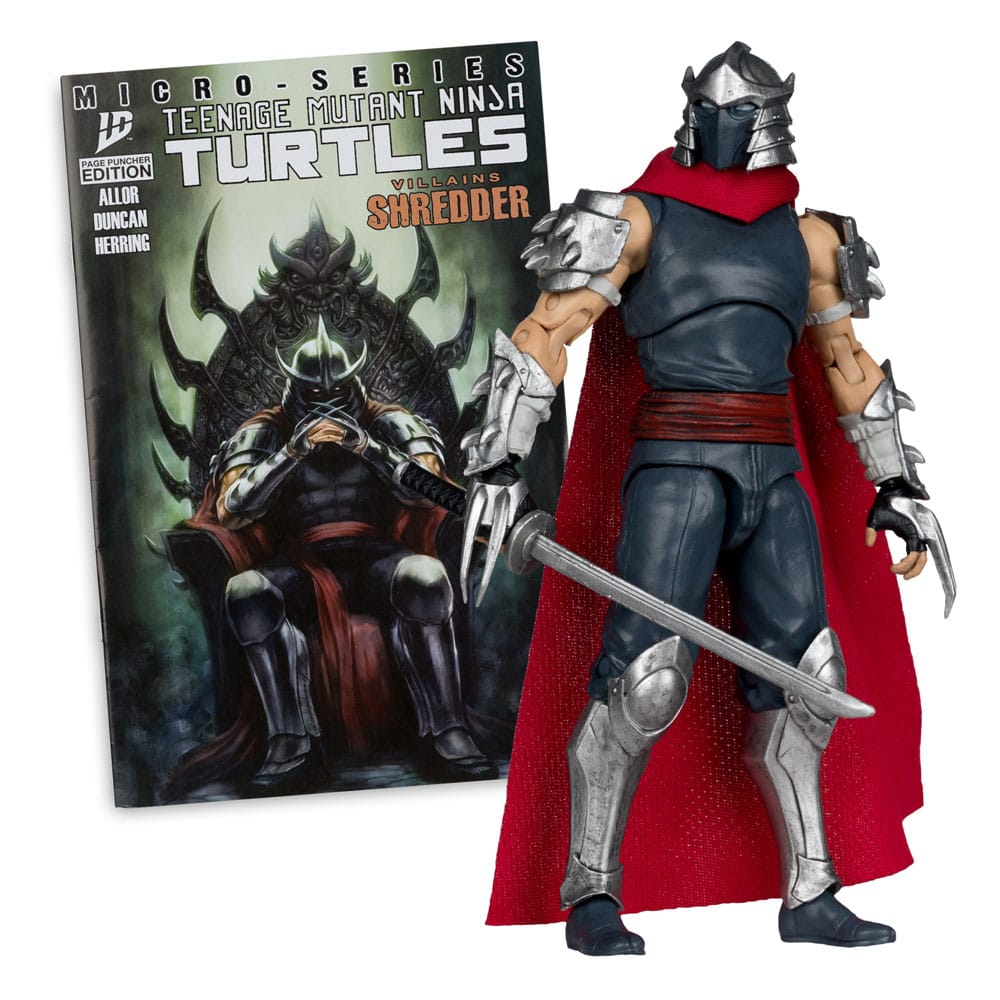 Teenage Mutant Ninja Turtles Page Punchers Action Figure Shredder 14 cm