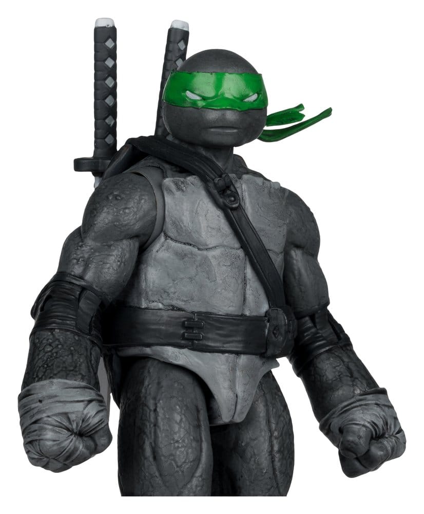 Teenage Mutant Ninja Turtles Page Punchers Action Figure Leonardo (Black White & Green) (Red Platinum Edition) 13 cm