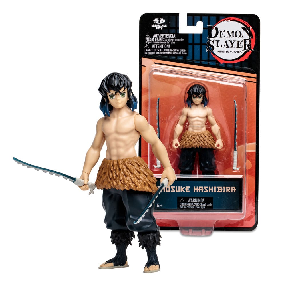 Demon Slayer: Kimetsu no Yaiba Action Figure Hashibira Inosuke 13 cm Action figures