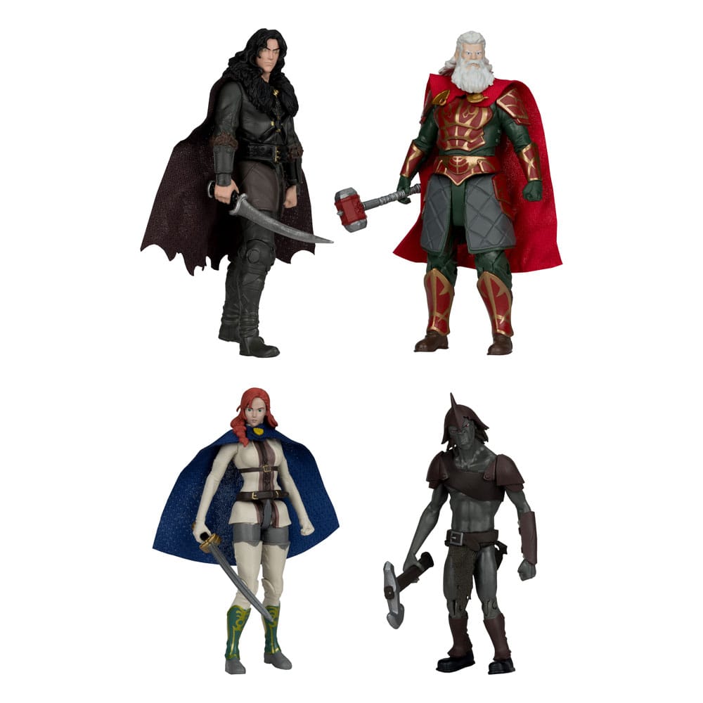 The Lord of the Rings: The War of the Rohirrim Build-A Action Figures 10 cm (BAF: Snow Troll) Assortment (4) Action