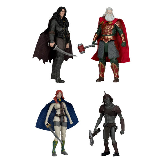 The Lord of the Rings: The War of the Rohirrim Build-A Action Figures 10 cm (BAF: Snow Troll) Assortment (4) Action