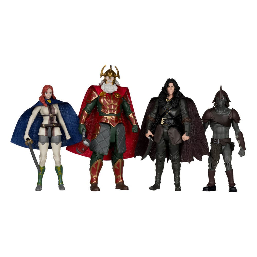 The Lord of the Rings: The War of the Rohirrim Action Figures 4-Pack 10 cm Action figures
