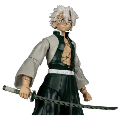 Demon Slayer: Kimetsu no Yaiba Action Figure Sanemi Shinazugawa 17 cm