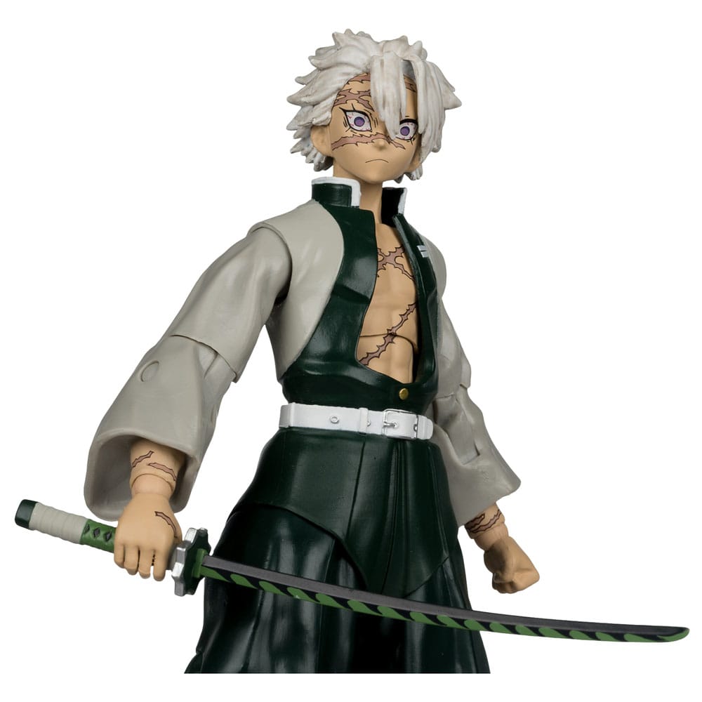 Demon Slayer: Kimetsu no Yaiba Action Figure Sanemi Shinazugawa 17 cm Action figures