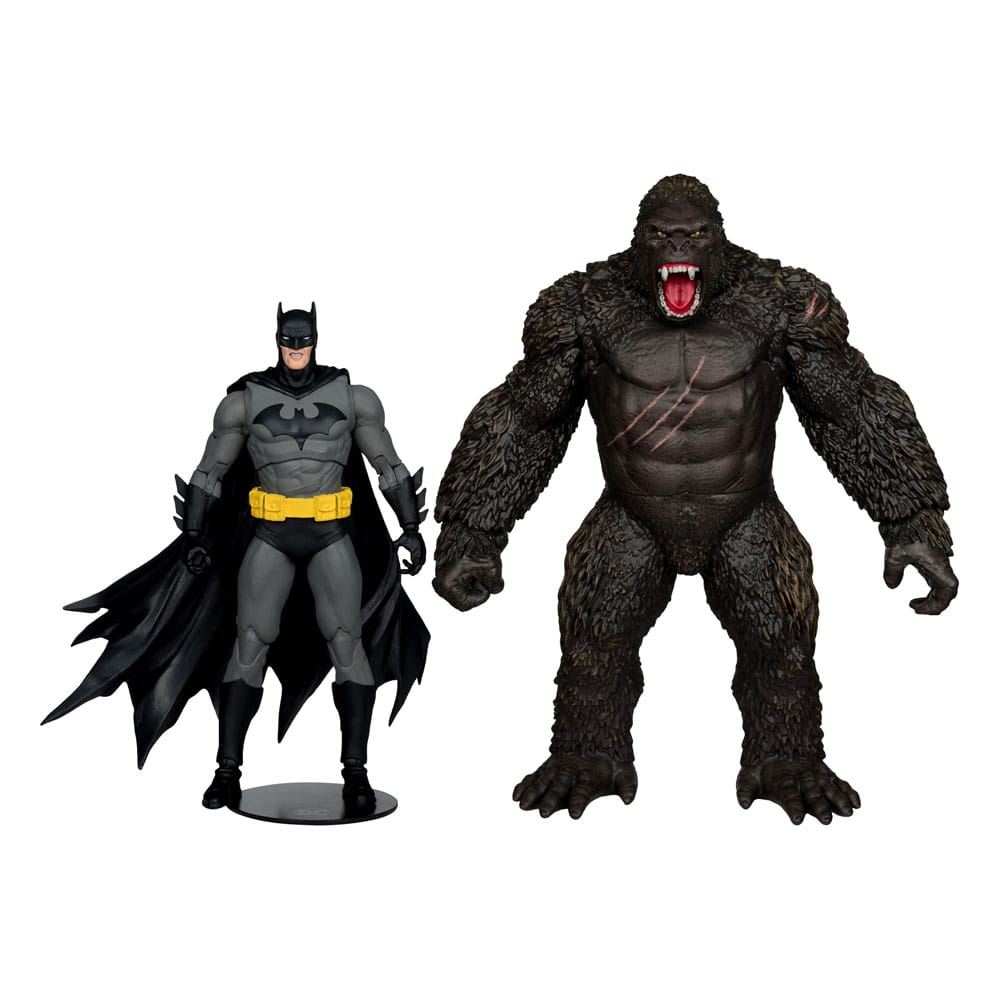 DC Justice League Monsterverse DC Multiverse Action Figures 2-Pack Batman & Kong 29 cm Action figures
