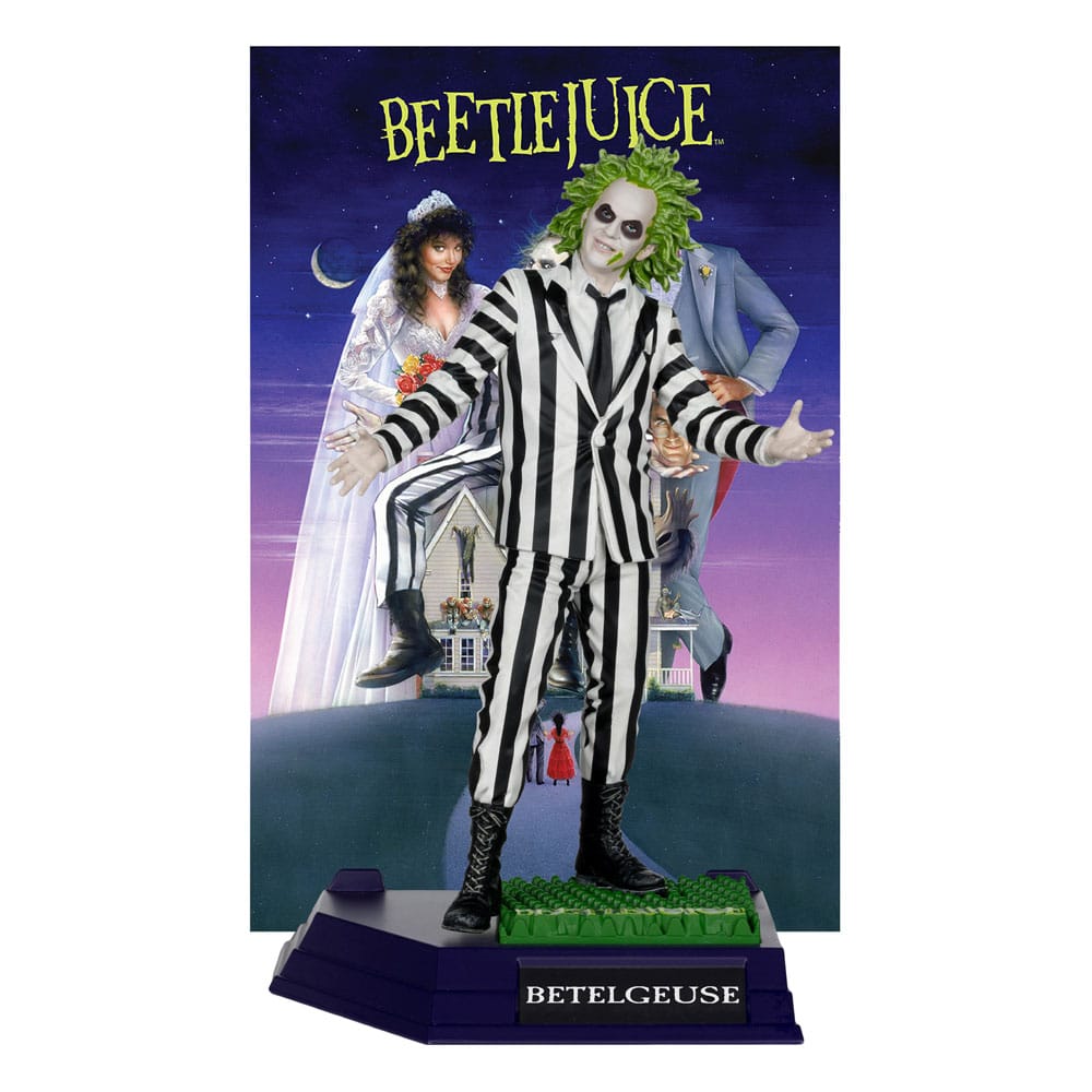 Beetlejuice Movie Maniacs Action Figure Beetlejuice 17 cm Statues