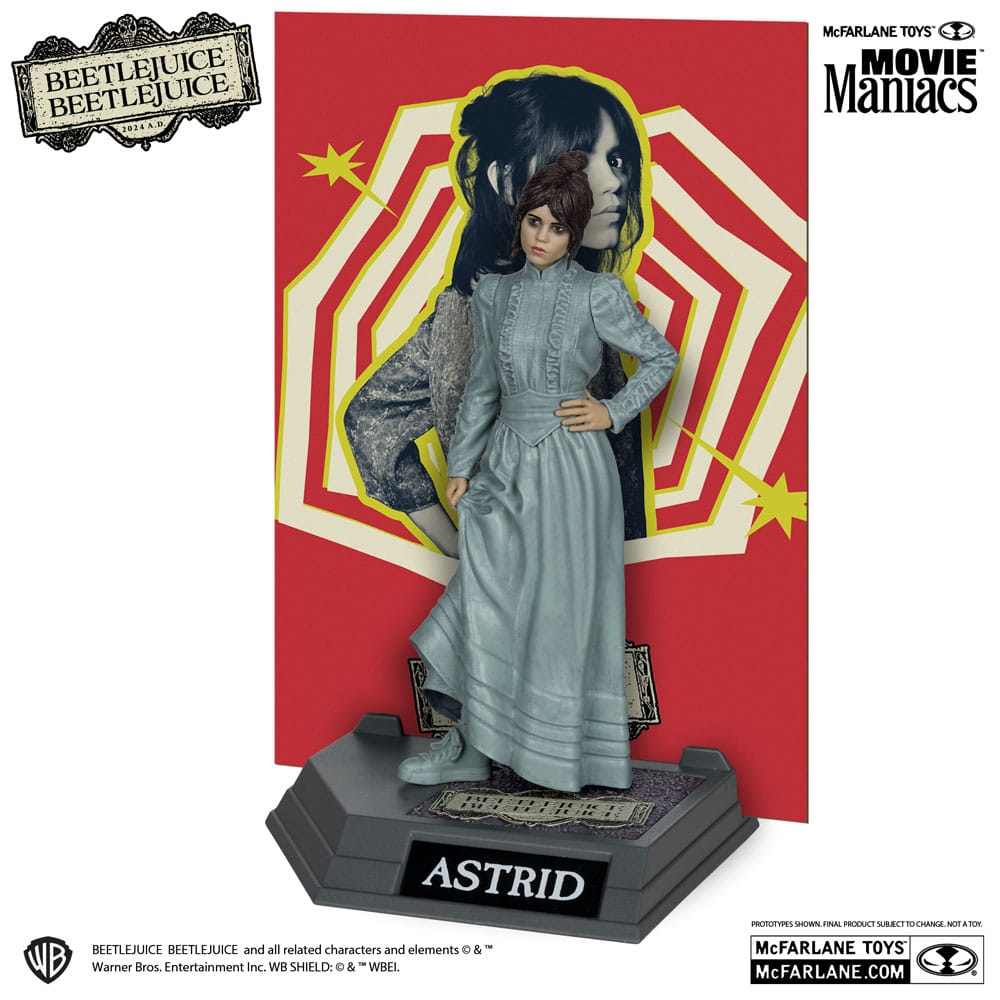 Beetlejuice Movie Maniacs PVC Statue Assortment (6)