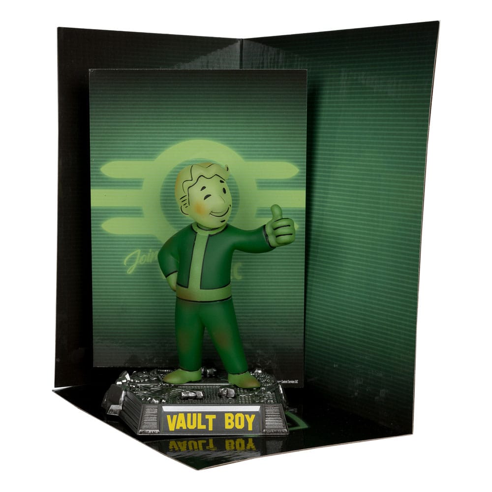 Fallout Movie Maniacs PVC Statue Vault Boy 13 cm