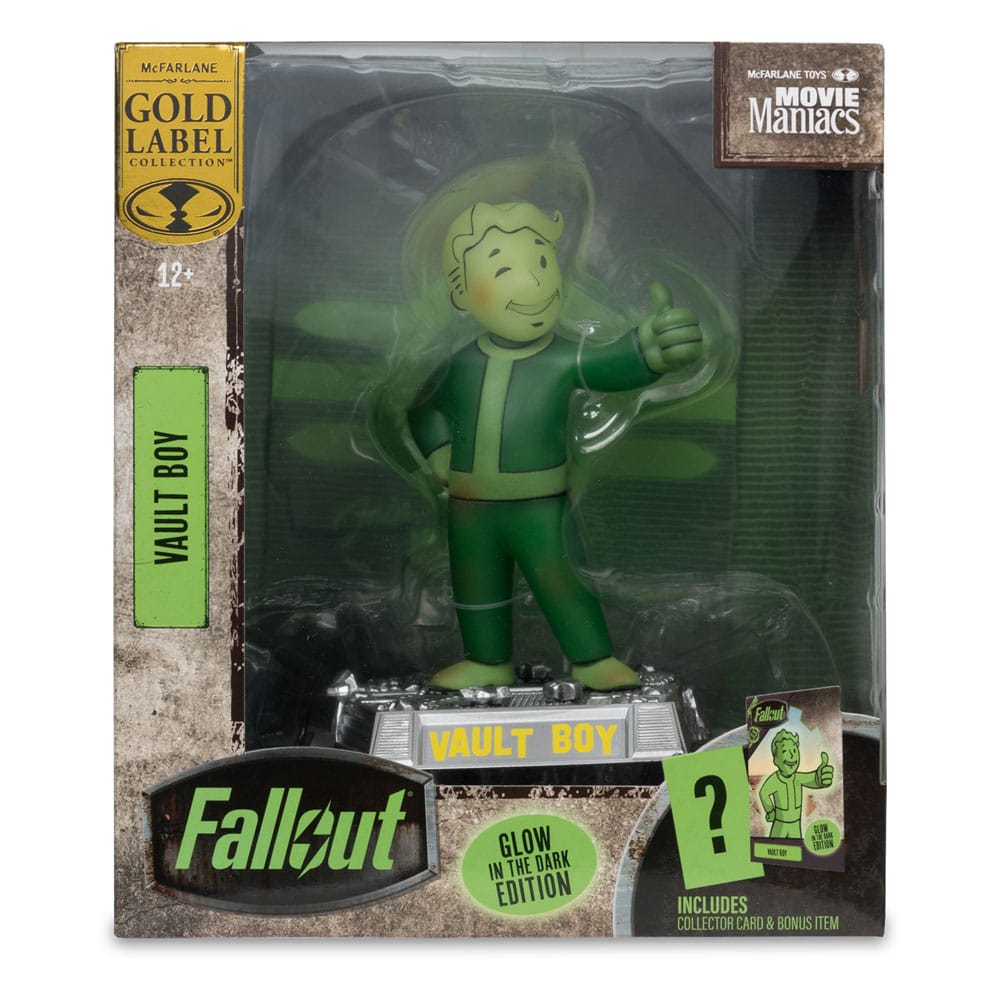 Fallout Movie Maniacs PVC Statue Vault Boy 13 cm