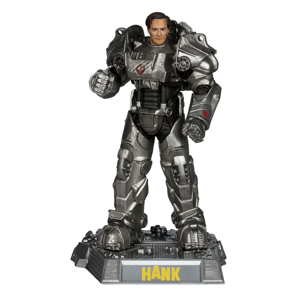 Fallout Movie Maniacs Action Figure Hank Maclean (Season 2) (Red Platinum Edition) 17 cm