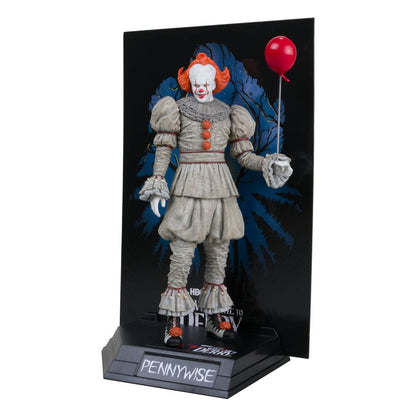 It: Welcome to Derry Movie Maniacs PVC Statue Pennywise (Gold Label) 16 cm