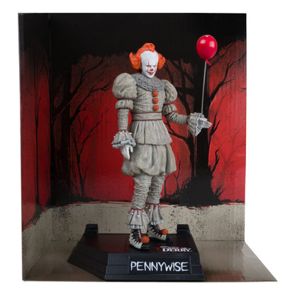It: Welcome to Derry Movie Maniacs PVC Statue Pennywise (Gold Label) 16 cm Statues