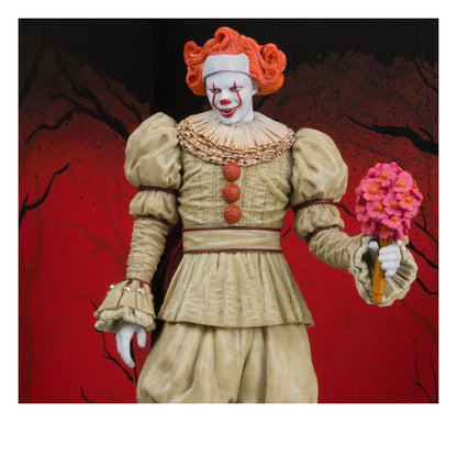 It: Welcome to Derry Movie Maniacs PVC Statue Pennywise (Flashback) (Gold Label) 16 cm Statues