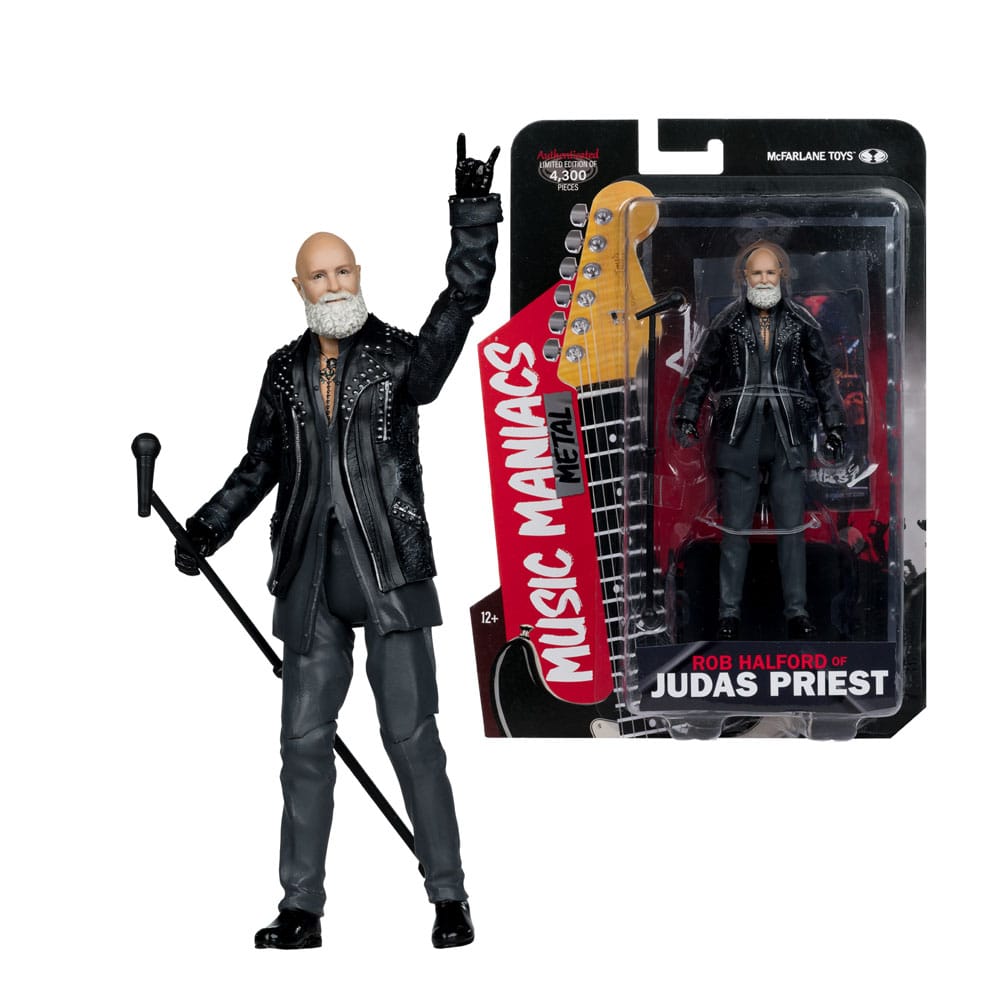 Judas Priest Music Maniacs Heavy Metal Action Figure Rob Halford 15 cm