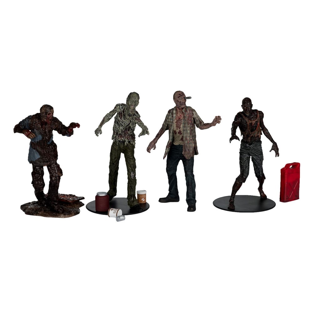 The Walking Dead Action Figures 4-Pack Walkers 13 cm Action figures